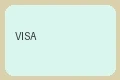 Visa信用卡支付图标